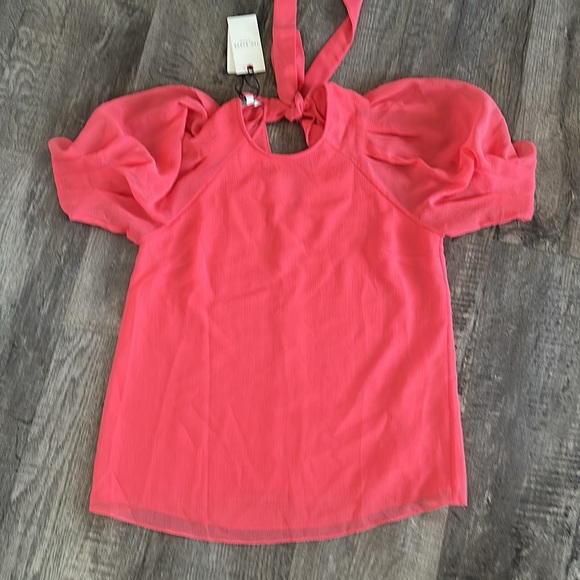 Ted Baker Natelie Boxy Top with Puff Sleeves - NWT - Picture 5 of 8